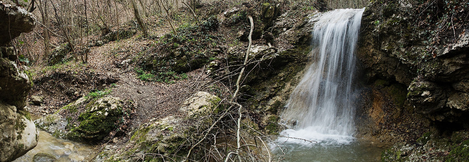 POTOK REKA KALNIK PANORAMA